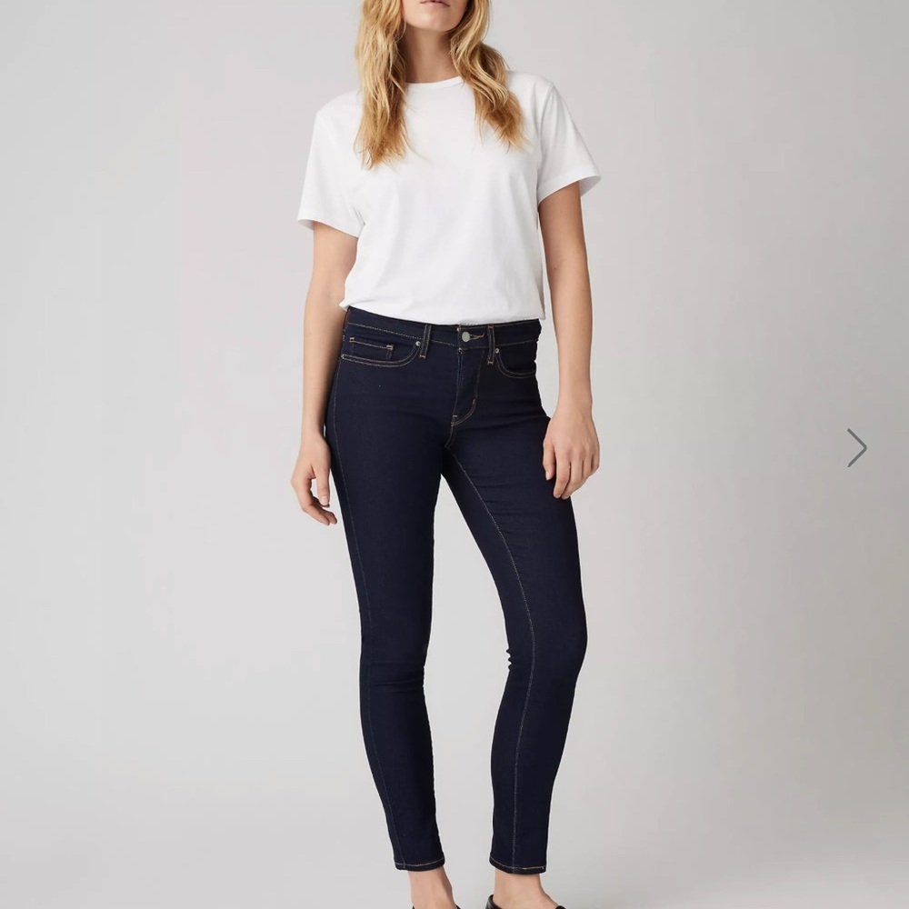 Levi's 311 Shaping Skinny Women's dark blue Jeans 25